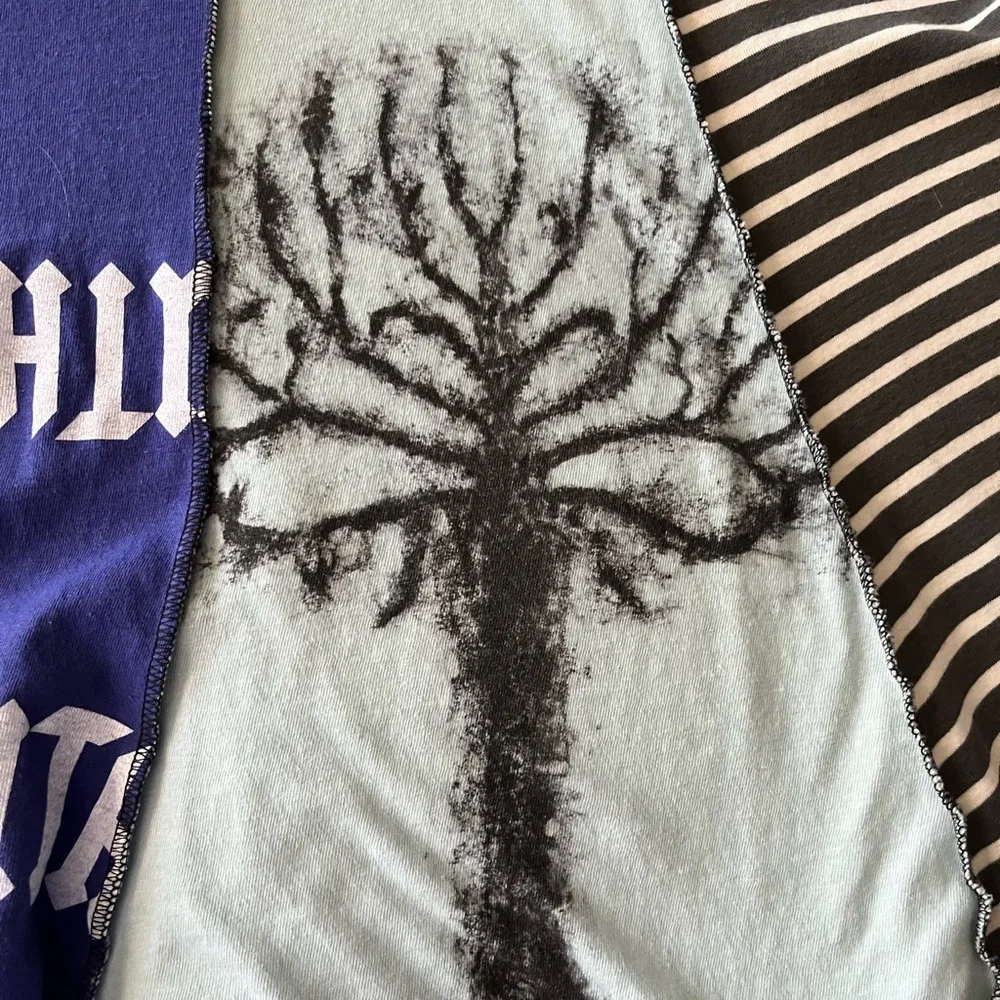 Upcycled skirt.  One of a kind.  Unique - Picture 2 of 6